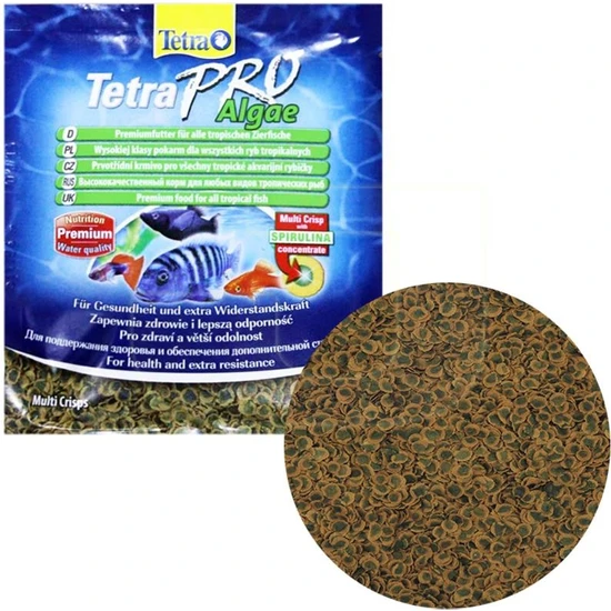 Tetra Pro Algae Cips Balık Yemi 12 gr