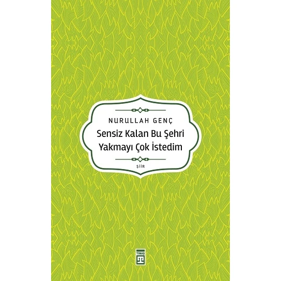 Sensiz Kalan Bu Şehri Yakmayı Çok Istedim - A. A. Nooselyskiy