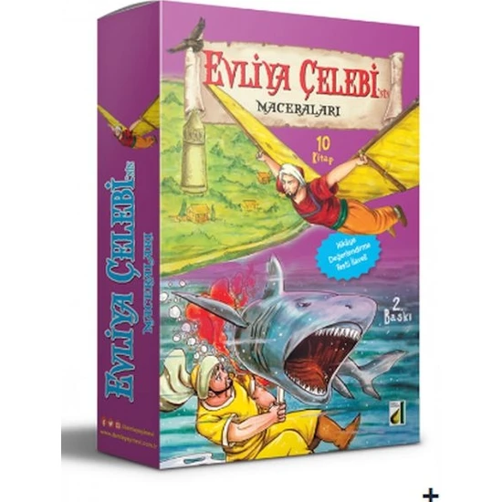 Damla Yayınevi Evliya Çelebi'nin Maceraları (10 Kitap Takım)