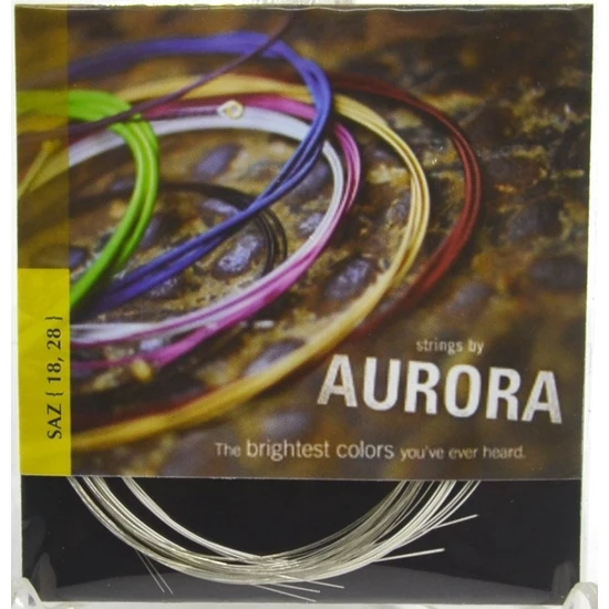 Aurora ABT018 Kısa Sap Bağlama Teli 0.18 Beyaz Bamlı