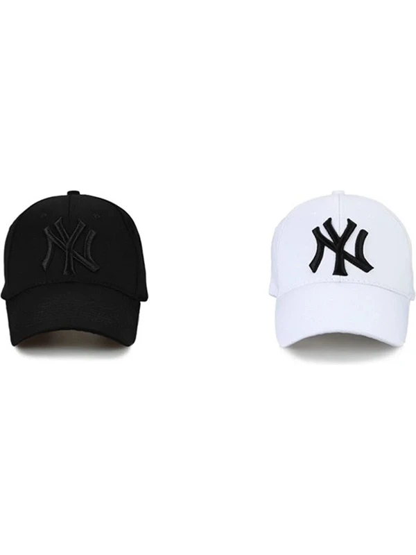 EKE TEKSTİL 2'li Beyzbol Ny New York Şapka