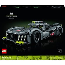 LEGO Technic PEUGEOT 9X8 24H Le Mans Hybrid Hypercar 42156 - Motor Sporları Hayranı Yetişkinler için Koleksiyonluk ve Sergilenebilir Model Araba Yapım Seti (1775 Parça)