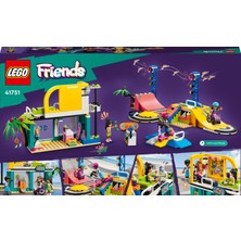 LEGO Friends Kaykay Parkı 41751 - 6 Yaş ve Üzeri Çocuklar Için 3 Mini Bebek Içeren Yaratıcı Oyuncak Yapım Seti (431 Parça)