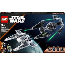 LEGO® Star Wars™ Mandalorian Fang Fighter TIE Interceptor'a Karşı 75348 - 9 Yaş ve Üzeri Çocuklar için Yaratıcı Oyuncak Yapım Seti (957 Parça)
