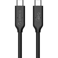 Orıco USB 4.0 Type-C PD100W 5A 40GBPS 8K@60Hz Çok Fonksiyonlu Kablo 80 cm