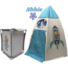 Abbie Füze Oyun Çadırı Sepetli Minnoş Trst Sepetli Minnoş