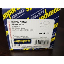 Japanparts JP-PA-K24AF Ön Fren Balatası Hyundai Accent, Blue ,kia Rio 581011WA05 PA-K24AF