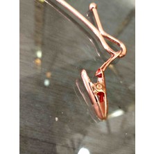 Hanalya Iç Çamaşır Askısı Rose Gold Bakır Kaplı Gecelik Bikini Askısı (10 Adet)