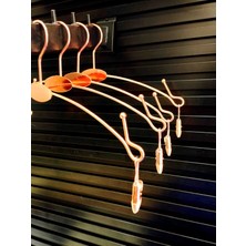 Hanalya Iç Çamaşır Askısı Rose Gold Bakır Kaplı Gecelik Bikini Askısı (10 Adet)