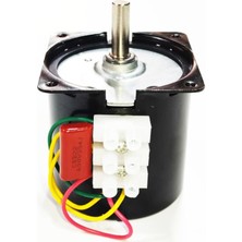 60KTYZ 14W 2,5Rpm Senkron Motor- Döner, Kuluçka, Kızartma, Buz Makineleri İçin