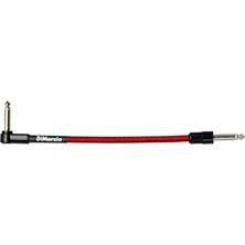 DIMARZIO PC206RD L/D Uç 15cm Kırmızı Pedal Ara Kablosu