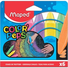 Maped 6 Renk Dİş Mekan Yer Tebeşiri