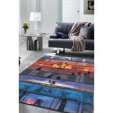 Homshtag Bölümler Dokuma Tabanlı Yıkanabilir Kaymaz Star Wars Film Halısı