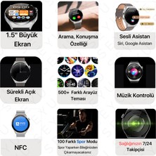 SEYUWATCH Watch 3 Max Wear Akıllı Saat Tüm Telefonlara Uyumlu Akıllı Saat