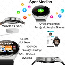 SEYUWATCH Watch 3 Max Wear Akıllı Saat Tüm Telefonlara Uyumlu Akıllı Saat