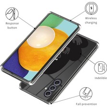 Cool-M Samsung Galaxy A34 5g Tpu Kapak Deseni Baskı Şok Geçirmez Koruyucu Telefon Kasası (Yurt Dışından)