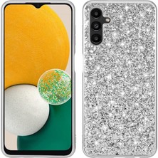 Cool-M Samsung Galaxy A34 5g Glitter Telefon Kılıfı Tpu Çerçeve Sert Pc Geri Elektrumasyon Telefon Kapağı (Yurt Dışından)