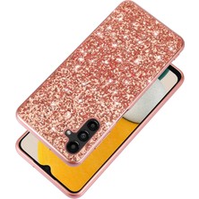 Cool-M Samsung Galaxy A34 5g Glitter Telefon Kılıfı Tpu Çerçeve Sert Pc Geri Elektrumasyon Telefon Kapağı (Yurt Dışından)