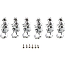 Surjion 6x Gitar String Tuning Pegs Halk Gitarları Için Kilitleme Gitar Yerine Doğru (Yurt Dışından)