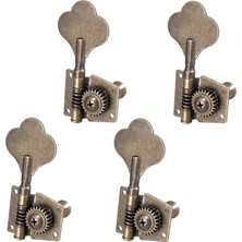 Surjion 4x Bas Tuner Tuning Pegs Elektro Gitar Bas Gitar Halk Gitarları 4r Bronz (Yurt Dışından)