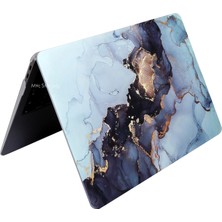 McStorey Macbook Air M1 Kılıf 13inç A1932 A2179 A2337 ile Uyumlu Marble14NL