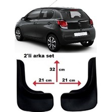 Günaks Tuning Günaks Citroen C1 2'li Set Oto Paçalık Çamurluk Tozluk