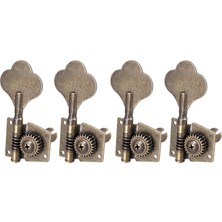 Surjion 4x Bas Tuner Tuning Pegs Elektro Gitar Bas Gitar Halk Gitarları 4r Bronz (Yurt Dışından)