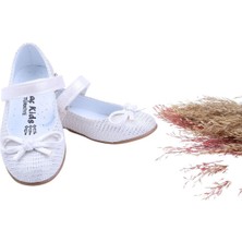 Papuç Sepeti ORTAÇ-2079 Kız Bebek Balerin Rugan Babet Ayakkabı