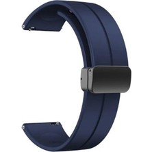 Apsuwa Huawei Watch Ultimate Kordon Kayış D-Buckle Mıknatıslı Silikon 22/DBL2W