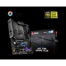 Msı Mpg Z490 Gamıng Plus Ddr4 5000MHZ 1xhdmı 1xdp 2xm.2 USB 3.2 Atx 1200P