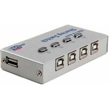 Keepro 4 Port USB Switch 4 Port Sharing 4 Kasa 1 Yazıcı 1 Yazıcı 4 Bilgisayar