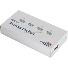 Keepro 4 Port USB Switch 4 Port Sharing 4 Kasa 1 Yazıcı 1 Yazıcı 4 Bilgisayar