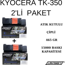 IPM Toner Kyocera TK-350 Muadil Toner 2'li Paket / FS-3040 / 3140 / 3920