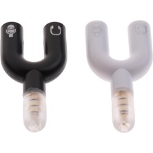 Beloving 2pcs 3,5mm Erkek Ila 2 Dişi Kulaklık ve Mikrofon Audio Y Ayırıcı Adaptör Fişleri (Yurt Dışından)