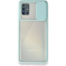 Plus Samsung A71 ile Uyumlu Sürgülü Kılıf