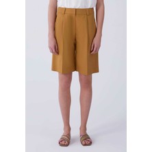 ROMAN Bol Paça Bermuda Kadın Pantolon Fındık Y2112064_119