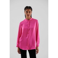 ROMAN Yakasız Gömlek Pembe K2313594_038