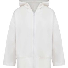 ROMAN Fafanto Yazı Baskılı Kapüşonlu Sweatshirt   Ekru Y2354103_049