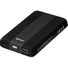 Ktools Snap Up Magsafe 10.000 Mah Black Powerbank