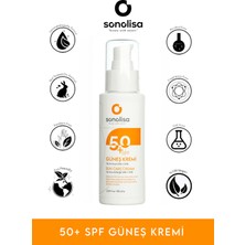 Sonolisa 50+Spf  Uvb ve Uva Işınlarına Karşı Yüksek Korumalı Yeni Nesil Güneş Kremi 100 ml
