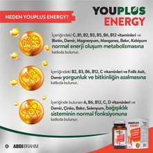 Youplus Energy Vitamin ve Mineral Kompleksi 30 Tablet - Abdi İbrahim