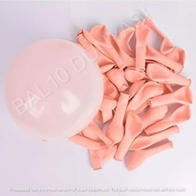 Bal10 Dünyası Makaron 6 Inç Somon Balon 50 Adet