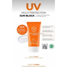 3W CLiNiC Yüksek Koruma Sağlayan İnce Yapıda SPF50+ Pa +++ Multi Sun Protection Uv Sun Block