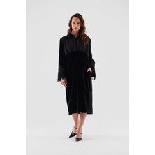 ROMAN Kolları Püsküllü Kap Siyah K2316304_001