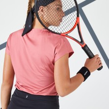 Decathlon Artengo Kadın Tenis Tişörtü - Pembe - Dry 500