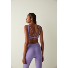 Lila Dans Spor Sütyeni