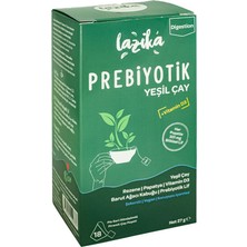 Lazika Prebiyotik Piramit Poşet Yeşil Çay 3 x 18 Poşet