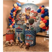 Meri Parti Paw Patrol Temalı Balon ve Zinciri 100 Adet