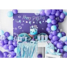 Meri Parti Konsept Metalik Balon ve Balon Zinciri