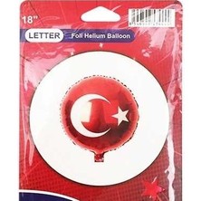 Meri Parti Türk Bayrağı Folyo Balon